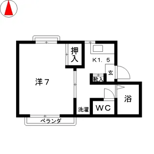 フォレスト大森【3階】の間取り