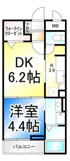 ベルファミーユ【2階】の間取り