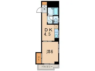 SSK・BLD【4階】の間取り