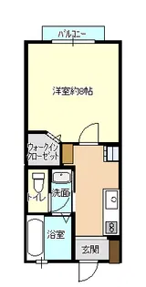 コズミックビレッジ(2階)【2階】の間取り