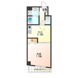 オズレジデンス花園【4階】の間取り