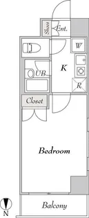 BluRock秋葉原 ブルロックアキハバラ【8階】の間取り