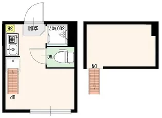 ティラ森下【2階】の間取り