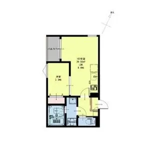 REGALESTボヌール南仙台【1階】の間取り