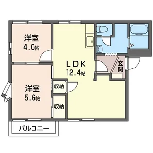 フレグランス山本【2階】の間取り