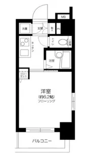 プレール目黒リバーサイド【4階】の間取り