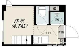 ハーモニーテラス野方【2階】の間取り