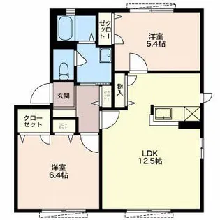 カテリーナ【1階】の間取り