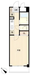 ザ・レジデンス行徳III【4階】の間取り