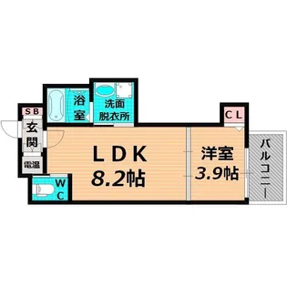 ノアシオン【1階】の間取り
