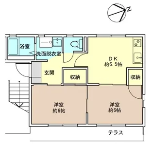 グリーンヒル【1階】の間取り
