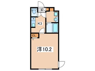 イーストヒルズII【1階】の間取り