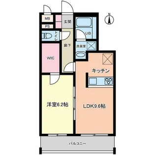 モストンソラーレ【2階】の間取り