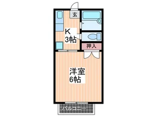 アヴァンセ安芸【2階】の間取り