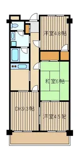 メゾン・ド・クレイン【2階】の間取り