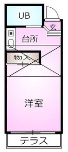 ガーデンリリー習志野【2階】の間取り