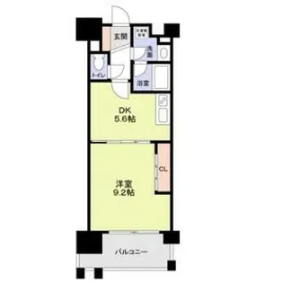 布施ハイライン【3階】の間取り