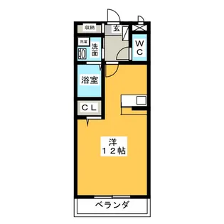 OAK VILLAGE【1階】の間取り