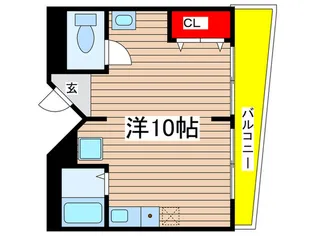 八事ベルハウス【2階】の間取り