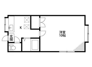 ラ・スールII【2階】の間取り
