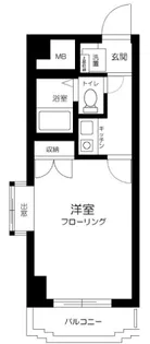 ダイホープラザ調布【3階】の間取り