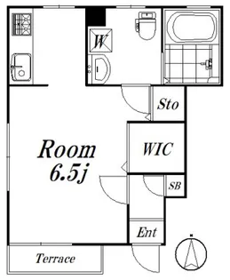 ステラ今川【1階】の間取り