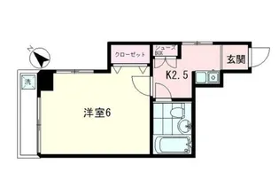 カーサ ヴェルデ【6階】の間取り