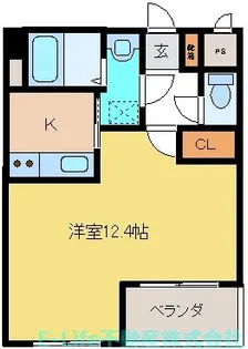 フロービル【2階】の間取り