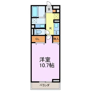 Bodhi【3階】の間取り