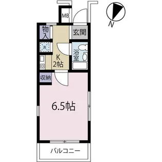 トップ中浦和【2階】の間取り