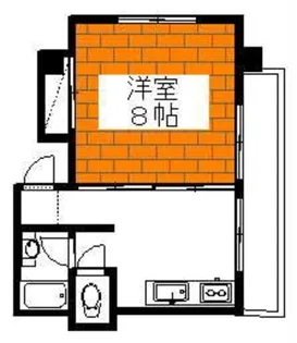 広島屋ビル【3階】の間取り