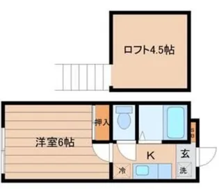 サントラコート南光台【1階】の間取り