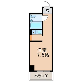 ラフィネ新栄【9階】の間取り