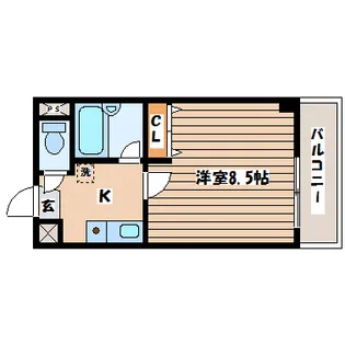 リエス原町【2階】の間取り