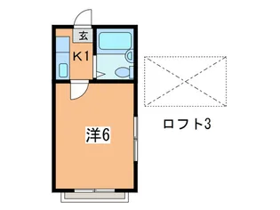 プラザ ドゥ セリ-ズ【1階】の間取り