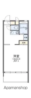 レオパレスネイチャー【3階】の間取り