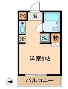 メゾン・ド・ラメール【2階】の間取り