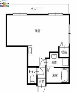 Rコート長崎【3階】の間取り