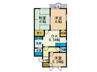 アイビーセフィラ三田弐番館【1階】の間取り