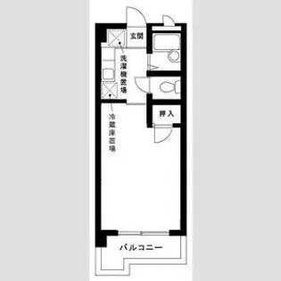 白い天守閣【4階】の間取り