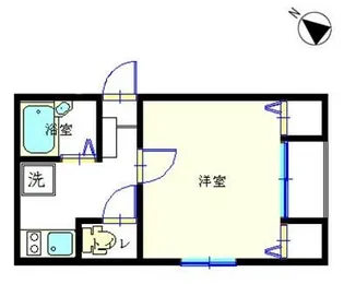 リーヴェルポート横浜【2階】の間取り