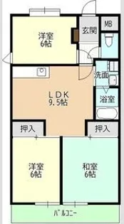 第2アンドービル【2階】の間取り