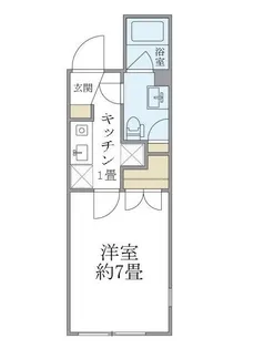 コンポジット門前仲町サウス【3階】の間取り