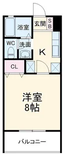 パークミラコスタA【1階】の間取り