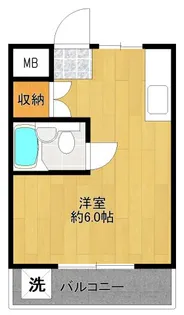 杉田屋ビル【3階】の間取り