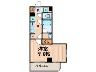 サンシティ京都駅前【3階】の間取り