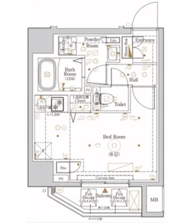 KNOTS大山【11階】の間取り