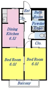 ディアス【1階】の間取り