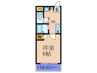 ティアラコート【1階】の間取り