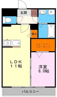 SEPT近見【7階】の間取り
